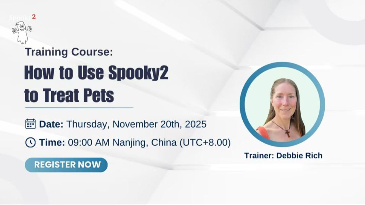 How To Use Spooky2 To Treat Pets Held By Debbie Rich On November 20th