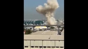 Иранский "Шахед" ударил по аэропорту Дубая.