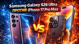 Это позор… Samsung Galaxy S26 Ultra против iPhone 17 Pro Max 🔴