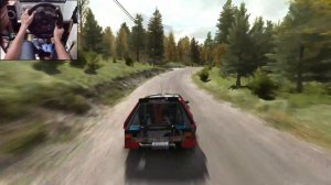 Lancia Delta S4 на гравии 🔥 Dirt Rally на Logitech G29 🏁