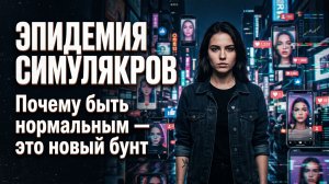 * Почему быть нормальным — это новый бунт * Эпидемия безумия: как адекватность стала андеграундом *