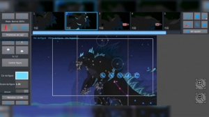 создание Анимации по Годзиллы стик ноднс