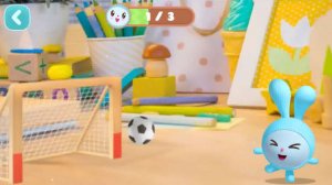 Малышарики: Спорт | Увлекательная игра для детей | Занятия спортом с Крошиком