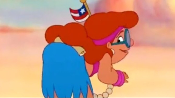 Myrtle butt animation Lilo and Stitch 2 Stitch's Big Problem