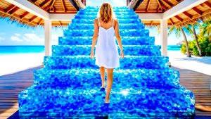 Какую Безумную лестницу выбрали бы Вы?! 😱🪜✨Невероятно приятная ИИ-анимация как в Мультики!