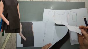 Моделирование. Блузка с запахом без сложных расчётов. Выкройка № 1983.