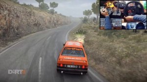 BMW M3 E30 на гравии 🔥 Dirt 4 с ручкой КПП на Logitech G29 🏁