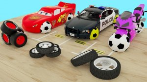 Песенка про футбольный мяч Человека-паука и Маккуина - Детские стишки и песенки - Песенка для малыша