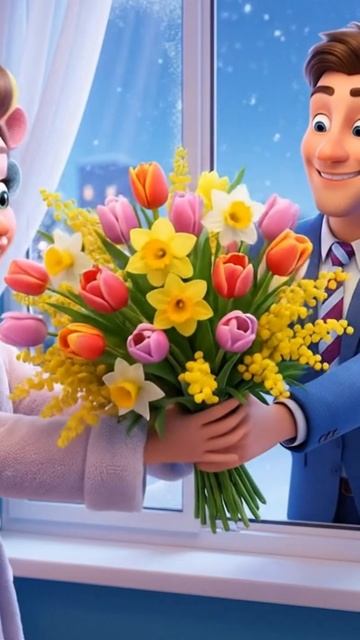 С 8 МАРТА ВСЕХ ЖЕНЩИН ПОЗДРАВЛЯЕМ! ПРОДОЛЖЕНИЕ СМОТРИ НА КАНАЛЕ ДРУЖНО ВЕСЕЛО РАСТЁМ