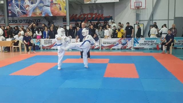 Бой за 3-е место. Забара Леонид - Нечипоренко Тимофей (Крым)