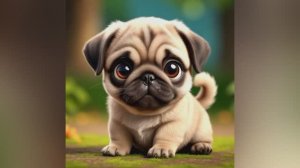 Щенки милые симпатичные с большими глазками играют улыбаются милашки няшки для детей асмр щенята