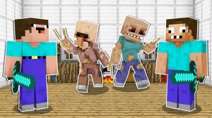 НУБ И ПРО НАШЛИ ЛАБОРАТОРИЮ МОНСТРОВ В МАЙНКРАФТ ! НУБИК И ТРОЛЛИНГ ЛОВУШКА В MINECRAFT