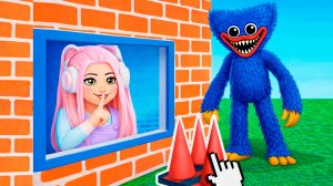 СТРОЮ ДОМ ЧТОБЫ ВЫЖИТЬ ОТ МОНСТРОВ! ПОСТРОИЛА САМЫЙ НЕОБЫЧНЫЙ ДОМ!