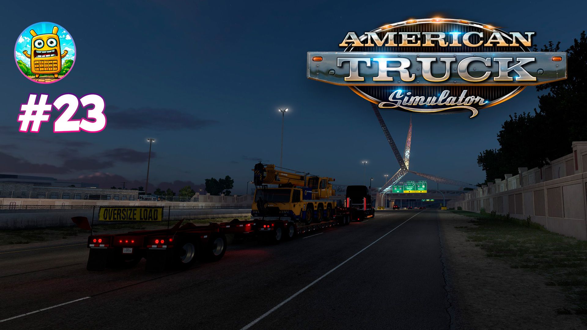 American Truck Simulator🔴[Стрим #23] ночной тихий стрим)
