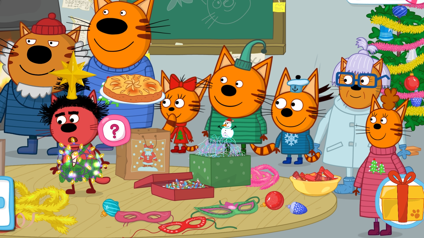 Три Кота | Игра Для Детей | Игра Мультфильм 🐱🚀👍❤️🚀