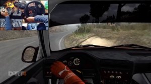 BMW M3 E30 на гравии 🔥 Dirt 4 с ручкой КПП на Logitech G29 🏁