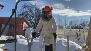 Работы на дачном участке 6 марта