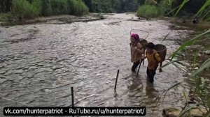 Высокогорная ловушка для рыбы Техника установки рыболовных снастей с крючками заготовка речной рыбы