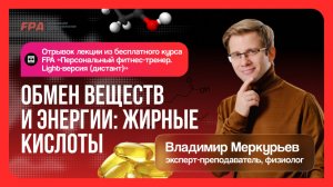 Обмен воды (лимфатическая система) | Владимир Меркурьев | Бесплатный курс «Персональный тренер»