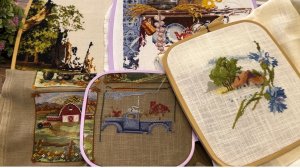 Вышивка крестом/«Country Morning” от Mill Hill/Старт Mill Hill/СП/Процессы.