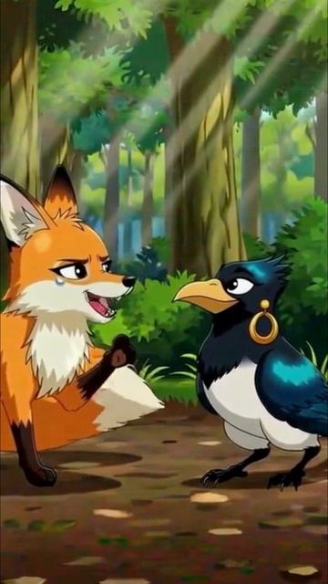 сорока обманщица