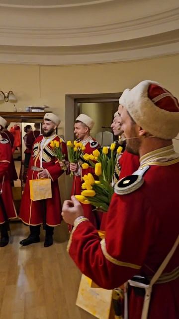 Поздравили наших казачек