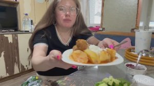 МУКБАНГ ЖРУ И БАЗАРЮ О ВСЯКОМ