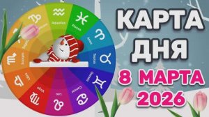"КАРТА ДНЯ" на 8 МАРТА 2026 года (Оракул "КАЛЕЙДОСКОП")!!!