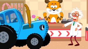 синий трактор, песня для детей
