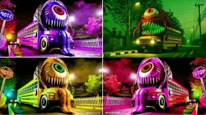 ШКОЛЬНЫЙ АВТОБУС 🚌 Coffin Dance ⚰️ Tiles Hop Челлендж! Прыгаем под музыку! 🎶🔥