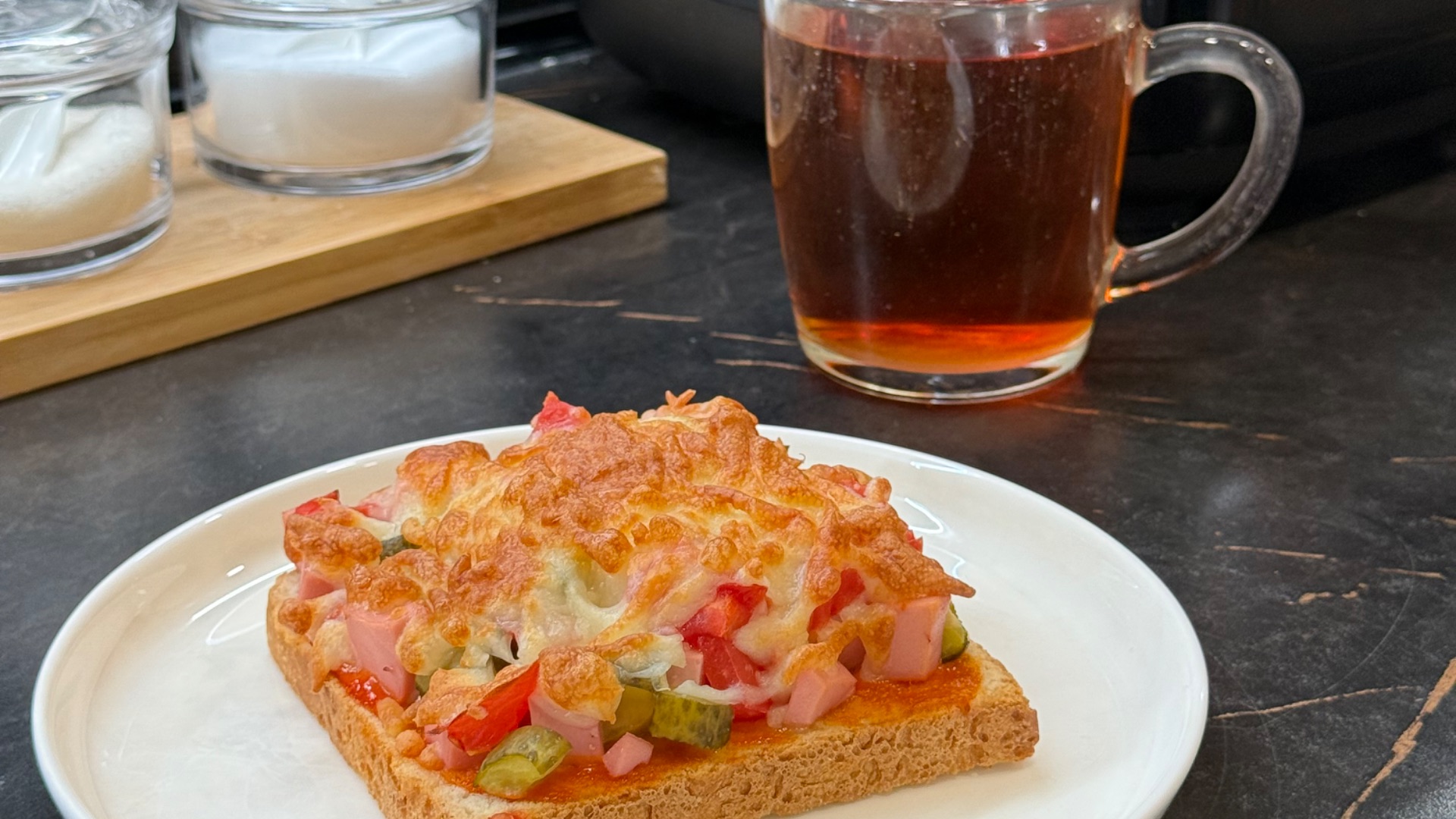 Мини пиццы на завтрак за 10 минут🔥