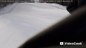 Горнолыжный курорт Степаново московская обл трасса 1 красная для чайников