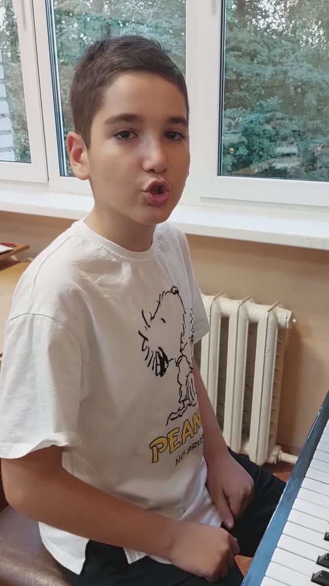 Сольф. №421 из сб.Калм. и Фр. Асатрян Максим 5кл.