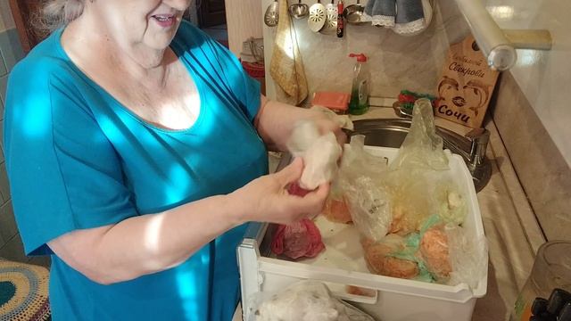 Разморозка холодильника.