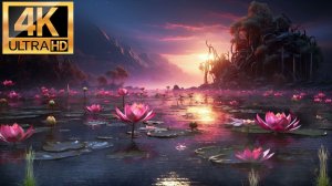 4K природа, расслабляющая музыка, звуки природы