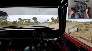 Ford Escort Mk II на гравии 🔥 Dirt 4 на Logitech G29 🏁