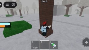 99 ночей. в Антарктиде #в роблокс  Макс Играет