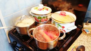 Утром и вечером за покупками/Вкусный и полезный обед