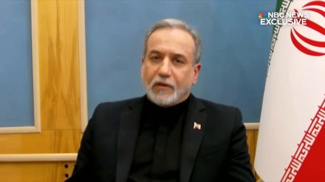 Министр иностранных дел Ирана Аббас Аракчи эксклюзивное интервью, 7 марта 2026 года