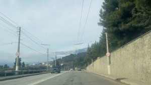 КРЫМ что творится на дорогах. Из Симферополя в Ялту на машине