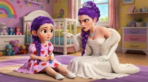 Малышка Руми разрезает ожерелье своей матери стоимостью в миллион долларов