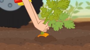 Раз Морковка Два Морковка - Синий трактор - Мультики для детей