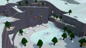 Снежная долина на золото