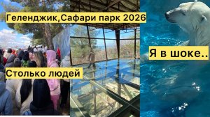Геленджик. Бесплатно 3 дня! Сафари парк, первая часть. А медведи..