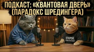 🤣 Подкаст котов #11 | Квантовая Дверь: Зачем мы скребемся в туалет? 🚪
