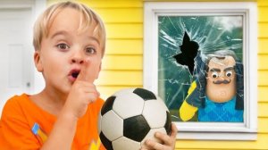 Дети пытаются подружиться с соседом