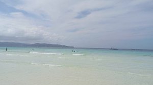 На Боракае, Филиппины. White beach.