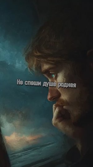 Не спеши душа родная