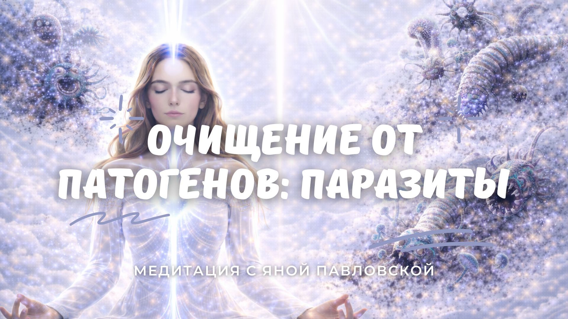 Медитация на очищение от патогенных паразитов | Яна Павловская