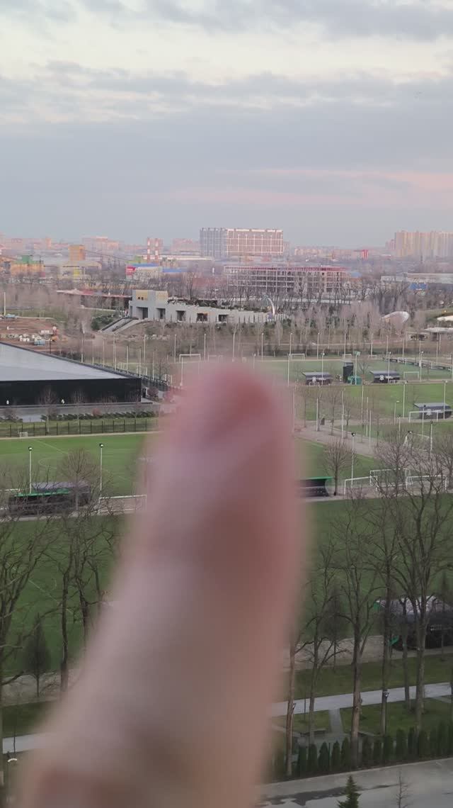 😍 А ИЗ НАШЕГО ОКНА - ПЛОЩАДЬ КРАСНАЯ ВИДНА! ВИД НА ПАРК ОБЛАКОВ СЕРГЕЯ ГАЛИЦКОГО В КРАСНОДАРЕ!